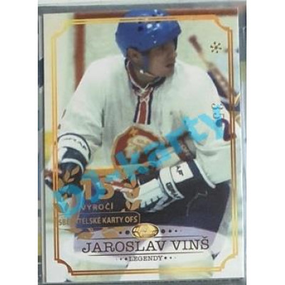 2013/14 OFS Jaroslav Vinš #2 Legendy GOLD /20