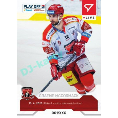 2022/23 Sportzoo ELH LIVE #L-116 Graeme McCormack xx/46