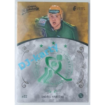 2021 Legendary Cards League Dynasty Vsetín Ondřej Kratěna #118