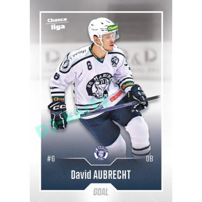2022/23 Goal Cards Chance Liga 1. série #118 David Aubrecht