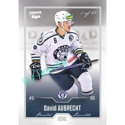 2022/23 Goal Cards Chance Liga 1. série #118 David Aubrecht Silver 1 of 60