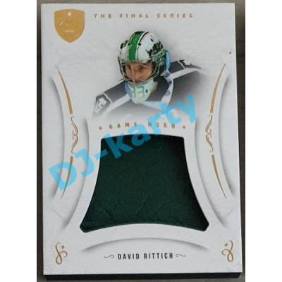 2021/22 OFS The Final Series David Rittich #MEM-DI Game Used Gold PROMO