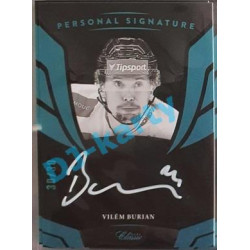 2020/21 OFS 1. série Vilém Burian #PS-VIBU 09/30 Personal Signature White