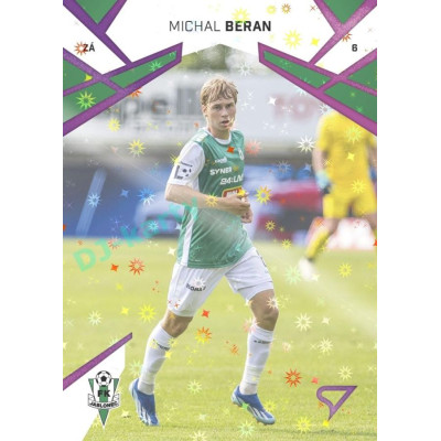 2024/25 Sportzoo Chance Liga 1. série #126 Michal Beran Cosmic Pink