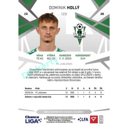 2024/25 Sportzoo Chance Liga 1. série #128 Dominik Hollý