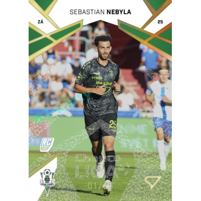 2024/25 Sportzoo Chance Liga 1. série #129 Sebastian Nebyla Gold Glitter 07/25