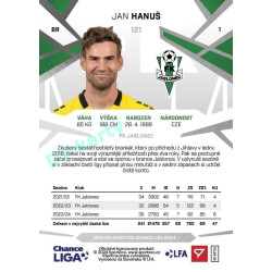 2024/25 Sportzoo Chance Liga 1. série #121 Jan Hanuš