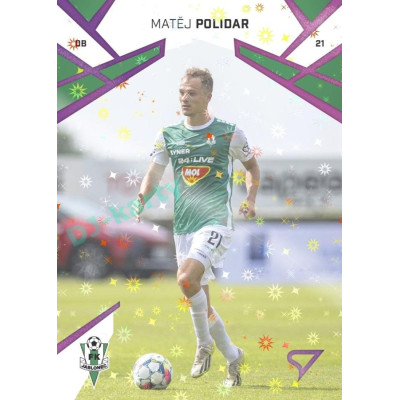 2024/25 Sportzoo Chance Liga 1. série #124 Matěj Polidar Cosmic Pink