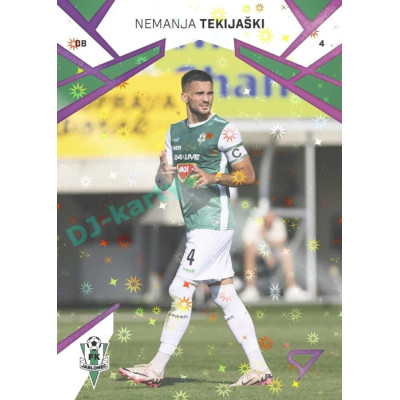 2024/25 Sportzoo Chance Liga 1. série #125 Nemanja Tekijaški Cosmic Pink