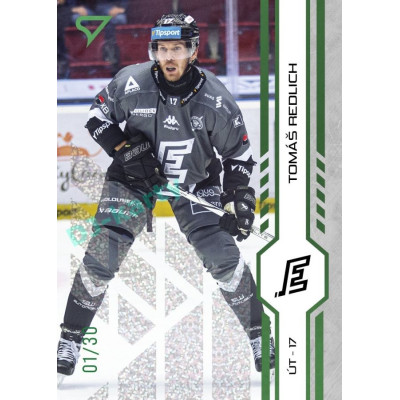 2024/25 Sportzoo ELH 2. serie #338 Tomáš Redlich Green Glitter xx/30