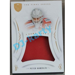 2021/22 OFS The Final Series Peter Hamerlík #MEM-PA Game Used Gold PROMO