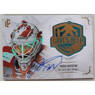 2021/22 Legendary Cards SAVES HELP MEMORABILIA SERIES #SH-001 Patrik Bartošák Autograph 01/25