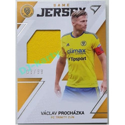 2022/23 Sportzoo Fortuna Liga 1. série #GJ-VP Václav Procházka Game Jersey 69/99