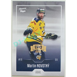2022/23 Goal Cards Chance Liga 1. série #189 Martin Novotný Expo Pardubice