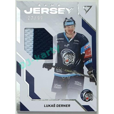 2022/23 Sportzoo ELH 1. série #GJ-LD Lukáš Derner Game Jersey 27/99