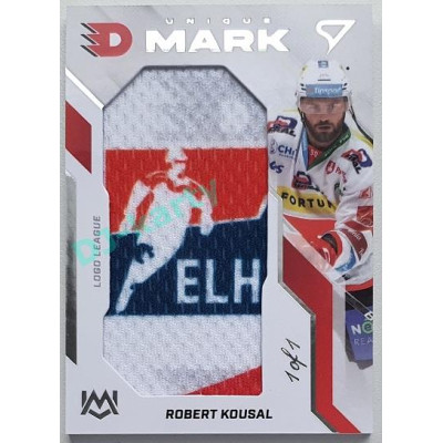 2022/23 Sportzoo ELH 1. série #UM-RK Robert Kousal Unique Mark 1/1