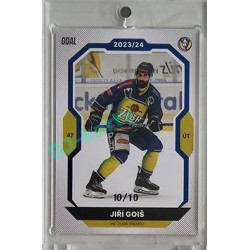 2023/24 Goal cards Chance Liga 2. série #304 Jiří Goiš Blue 10/10
