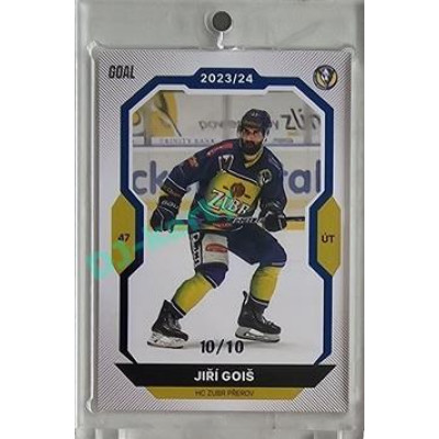 2023/24 Goal cards Chance Liga 2. série #304 Jiří Goiš Blue 10/10