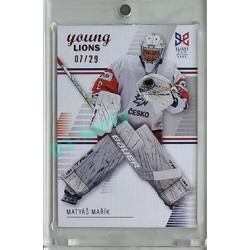 2023/24 Legendary Cards Hlinka Gretzky Cup Young Lions #01 Matyáš Mařík Canvas xx/29