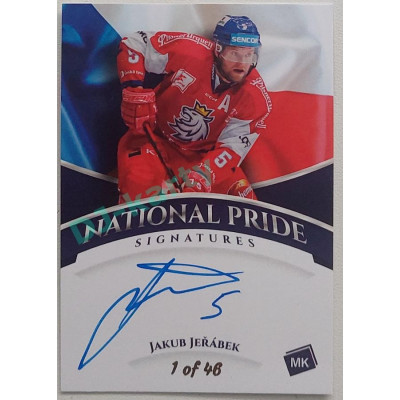 2023 MK reprezentace #NPS-01 Jakub Jeřábek National Pride Signatures 1 of 46