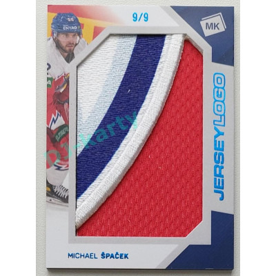 2023 MK reprezentace #JL-18 Michael Špaček Jersey Logo Memorabilia 9/9