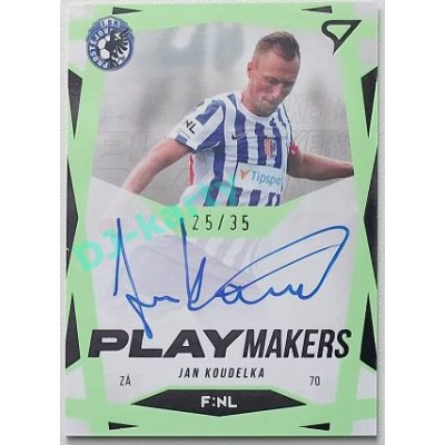 2022/23 Sportzoo Fortuna Liga 2. série #NLS-JK Jan Koudelka F:NL Playmakers Auto xx/35