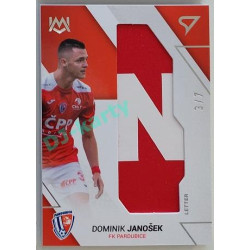 2022/23 Sportzoo Fortuna Liga 2. série #UM-JA Dominik Janošek Unique Mark 3/7