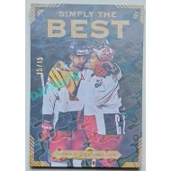 2023 Legendary Cards Simply the Best #18 Roman Čechmánek Magma 15/15