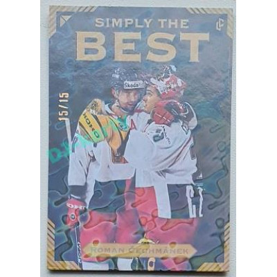 2023 Legendary Cards Simply the Best #18 Roman Čechmánek Magma 15/15