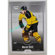 2022/23 Goal Cards Chance Liga 2. série #243 Marek Švec Expo Silver 1 of 3