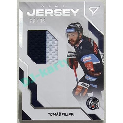 2022/23 Sportzoo ELH 2. série #GJ-TF Tomáš Filippi Game Jersey 88/99