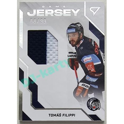 2022/23 Sportzoo ELH 2. série #GJ-TF Tomáš Filippi Game Jersey 88/99