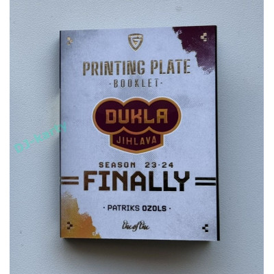 23/24 Goal Cards Finally Season #4BO-JI5 Patriks Ozols Four Booklet 1of1