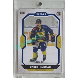 2023/24 Goal cards Chance Liga 2. série #305 Darek Hejcman Blue 10/10