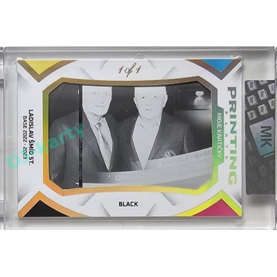 2023 MK The Gamers Extended #PP-LŠ Ladislav Šmíd st. BASE Printing Plates 2023 Black 1of1