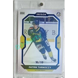 2023/24 Goal cards Chance Liga 2. série #306 Patrik Tarnoczy Blue 10/10