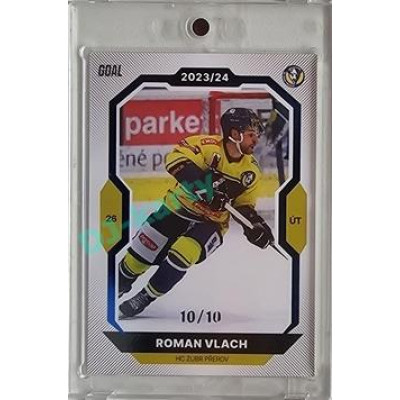 2023/24 Goal cards Chance Liga 2. série #307 Roman Vlach Blue 10/10