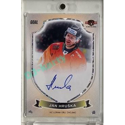 2023/24 Goal cards Chance Liga O kapku lepší hokej #23 Jan Hruška Signature xx/20