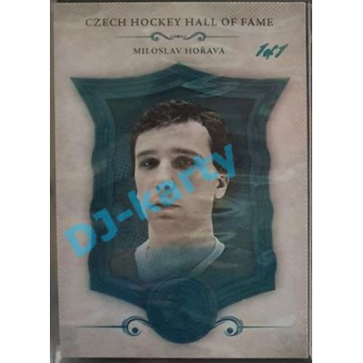 2020 OFS Síň slávy českého hokeje Miloslav Hořava #SSCH-061 1/1 Ice Water