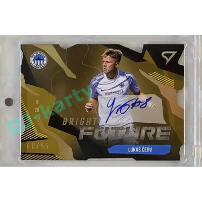 2023/24 Sportzoo Fortuna Liga 1. série #BFS-LC Lukáš Červ Bright Future Auto xx/55