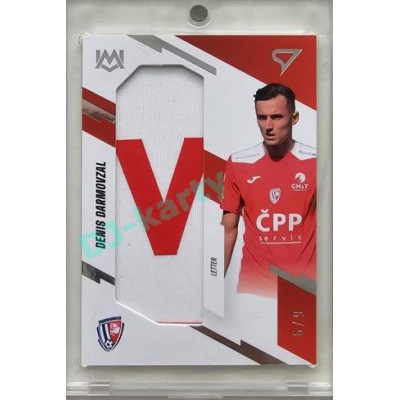 2023/24 Sportzoo Fortuna Liga 2. série #UM-DD Denis Darmovzal Unique Mark 6/9