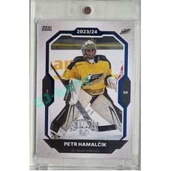 2023/24 Goal cards Chance Liga 2. série #358 Petr Hamalčík Blue Expo 1of1