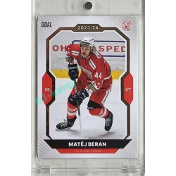 2023/24 Goal cards Chance Liga 1. série #138 Matěj Beran Gold 1of20