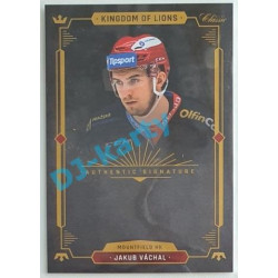 2021 OFS Kingdom of Lions Jakub Váchal #A11 Authentic Signature PROMO (bez podpisu)