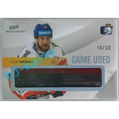 2020 MK reprezentace Filip Hronek #6 14/30 Game Used Memorabilia