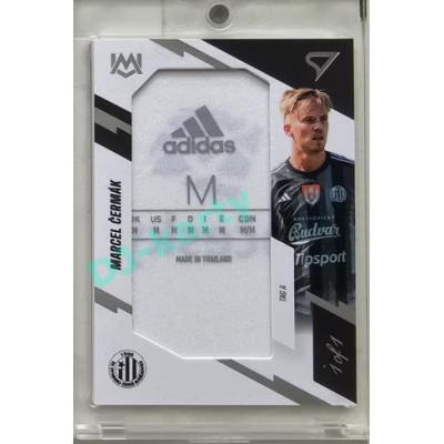 2023/24 Sportzoo Fortuna Liga 2. série #UM-CE Marcel Čermák Unique Mark 1/1