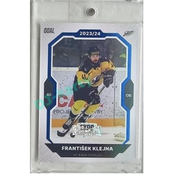 2023/24 Goal cards Chance Liga 2. série #359 František Klejna Blue Expo 1of1