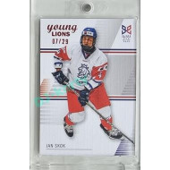 2023/24 Legendary Cards Hlinka Gretzky Cup Young Lions #07 Jan Skok Canvas xx/29