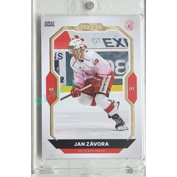 2023/24 Goal cards Chance Liga 1. série #139 Jan Závora Gold 1of20