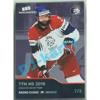2020 MK reprezentace Radko Gudas Tým MS 2019 #49 2/5 Blue